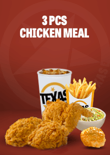 3-Piece Bone-In Chicken Meal